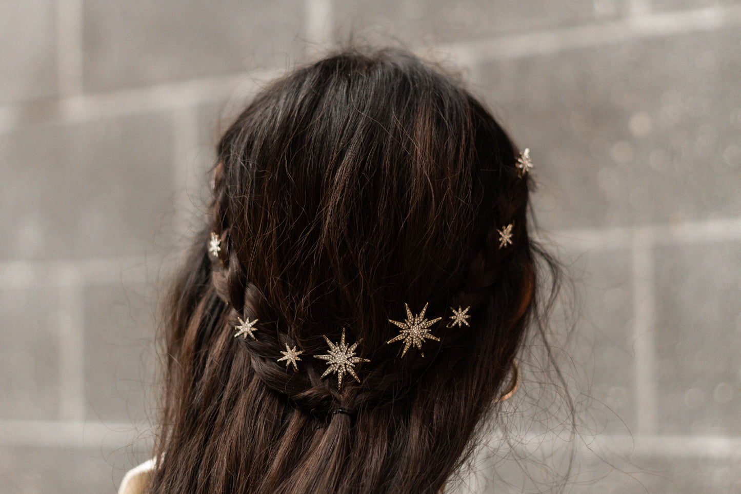 Rhinestone Star Hairpins
