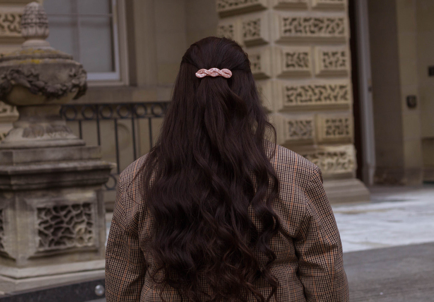 Acetate Braid Hair Barrette Clip