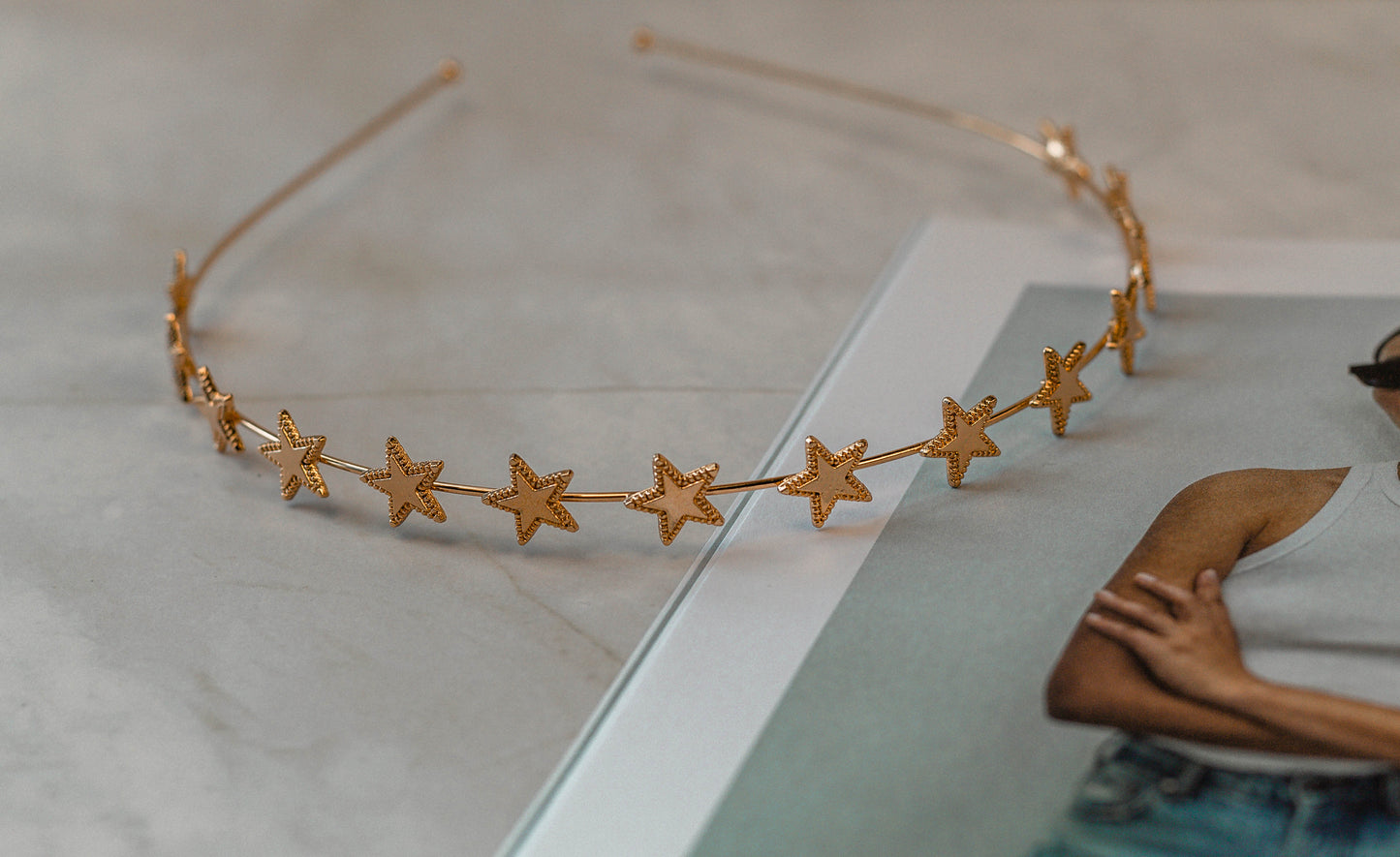 Metal Star Headband