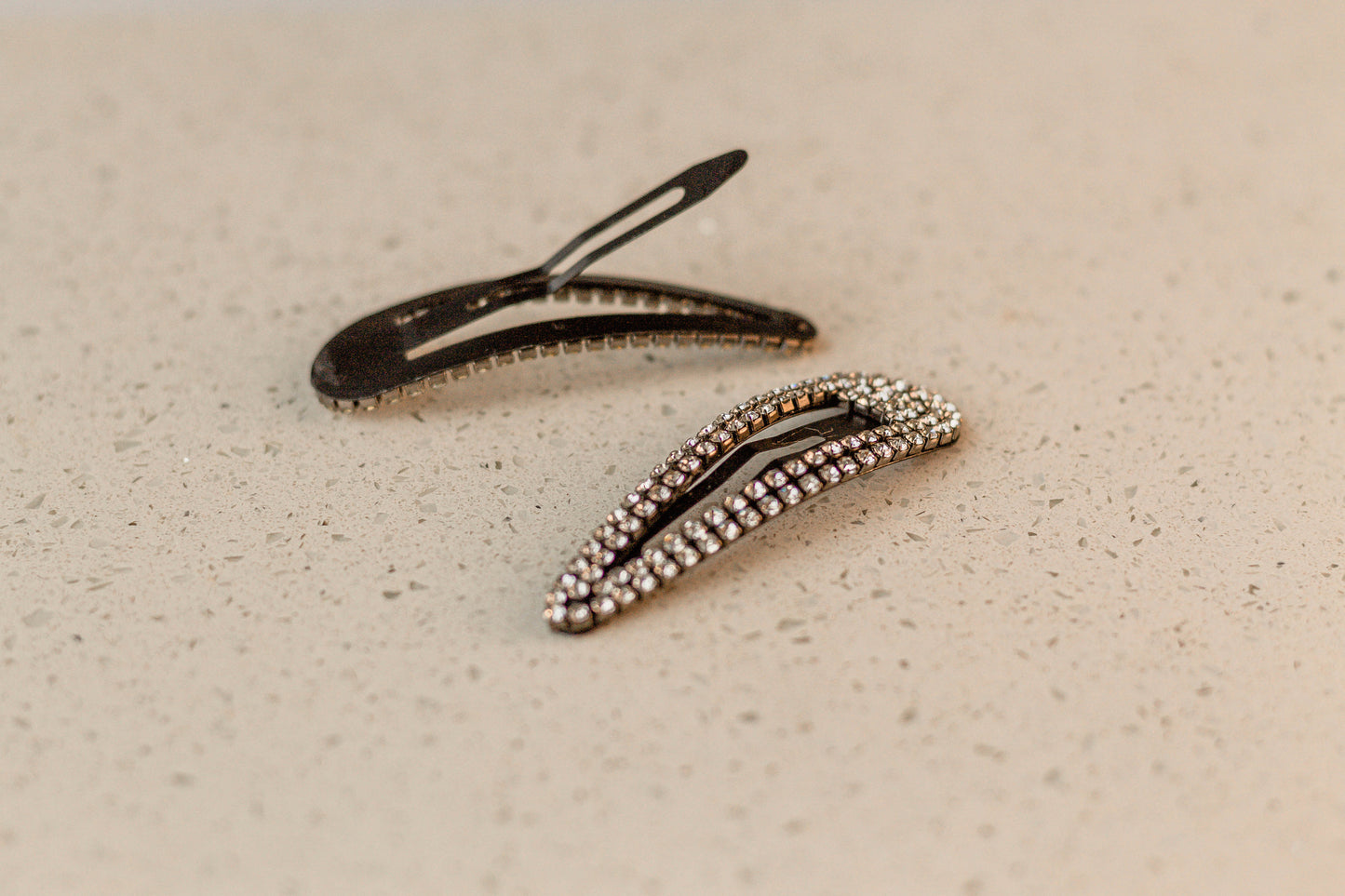 2 pc Rhinestone Hair Clips