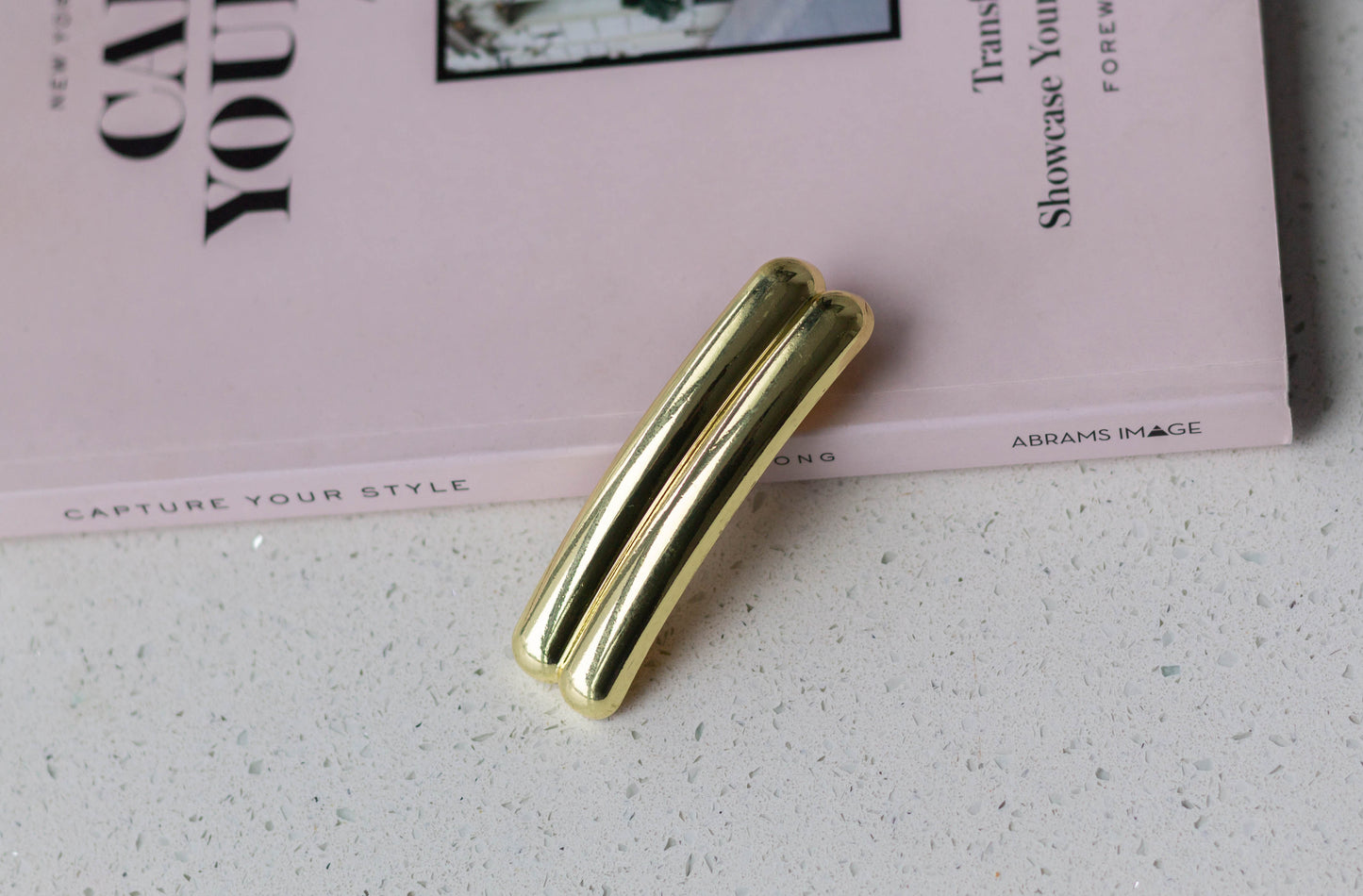 Metal Double Bar Barrette