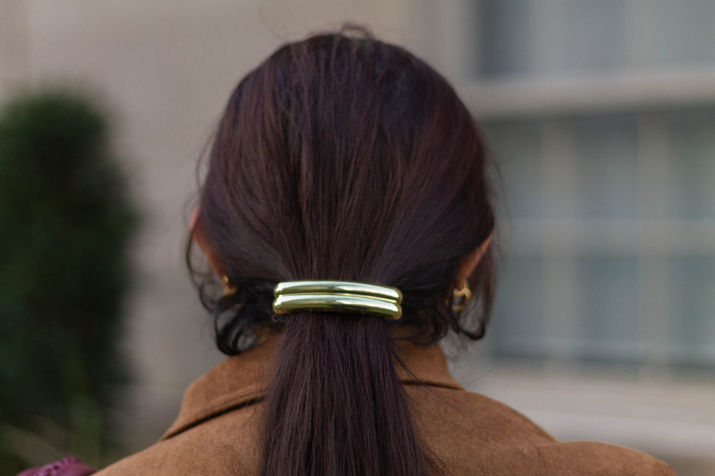 Metal Double Bar Barrette