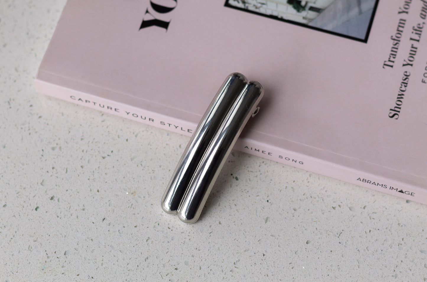 Metal Double Bar Barrette