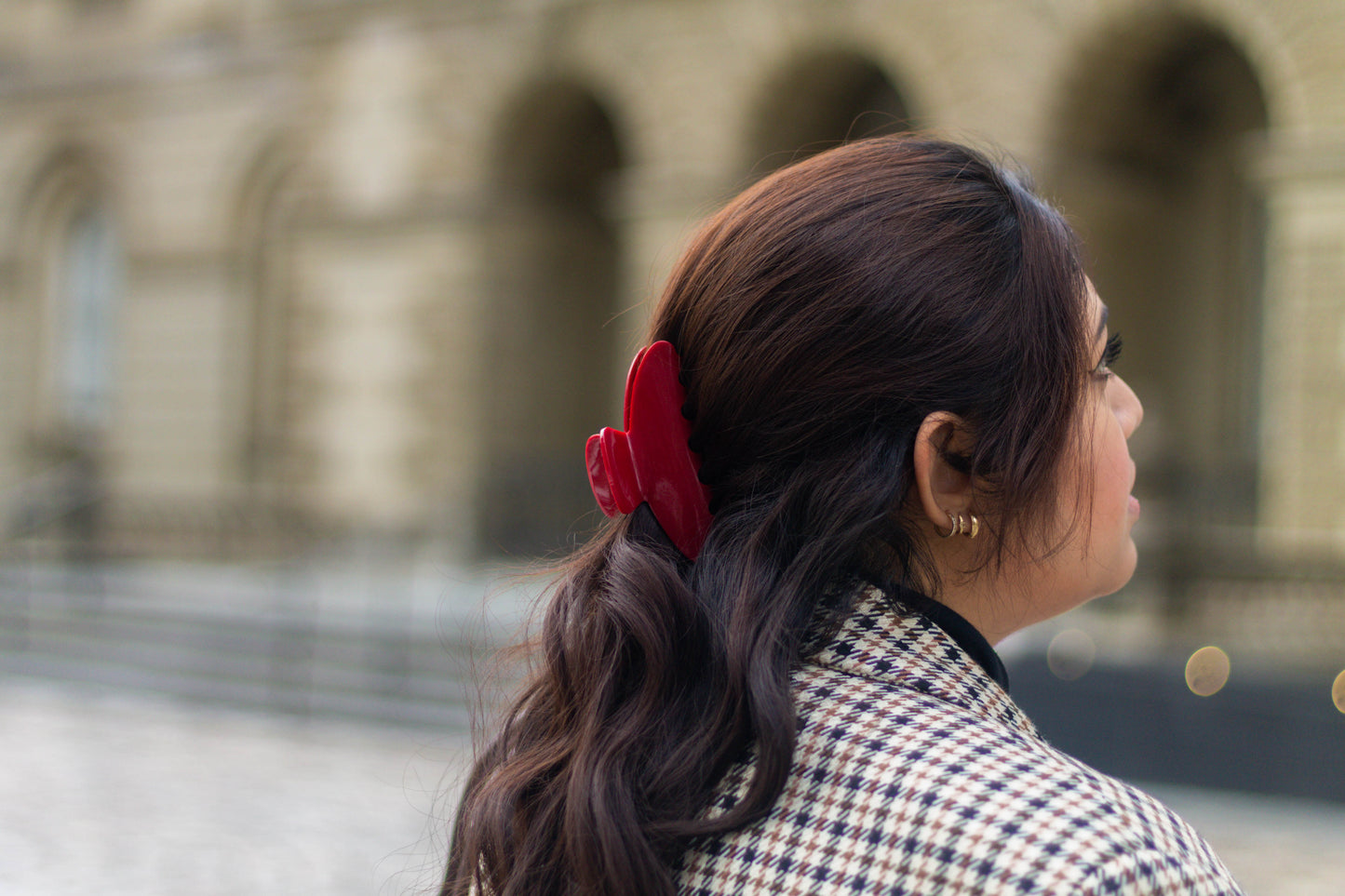 Cherry Red Hair Claw