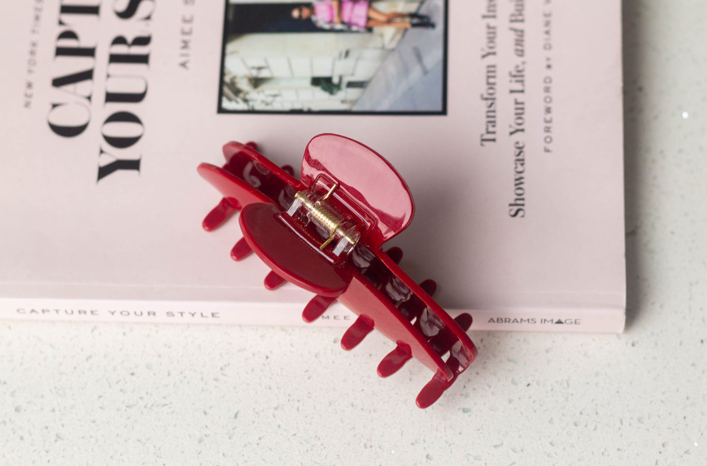 Cherry Red Hair Claw