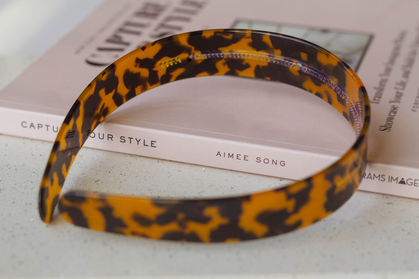 Classic Tortoiseshell Acetate Headband