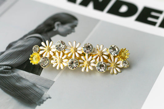 Daisy Hair Clip Barrette